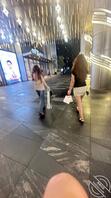 街拍极品包臀短裙2