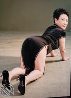 妈妈最近又拍了好看的旗袍写真，同学说妈妈又骚又有气质，好刺激，几把好硬1