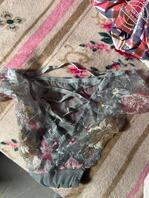 拿我妈蕾丝内裤打胶，打完后放回去，第二天去看，