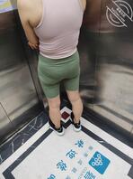 瑜伽短裤 打屁股美女1