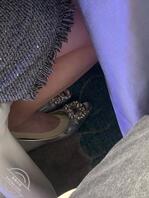 这双之前射满的鞋子 我妈穿了一天1