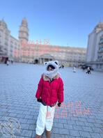 【原创内容126】妹妹第一次见到雪 兴奋得不得了0