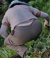 【原创-亲姑姑】和姑姑一起干农活，想和她乱伦1