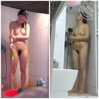偷拍妈妈和姐姐洗澡的对比图，大家喜欢妈妈还是姐姐2