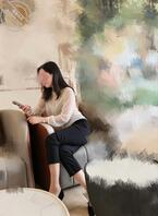 ②今天表姐来公司查账，好像很不高兴的样子，不知道是不是和姐夫吵架了2