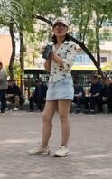 公园老头乐（这老逼可好久没见了，上次操她还是疫情的时候）1