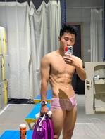 游泳训练，北体男大，热爱运动1