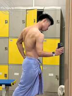 游泳训练，北体男大，热爱运动