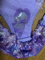 射在女内裤裆部2