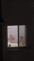 无意间拍的对面哺乳期少妇