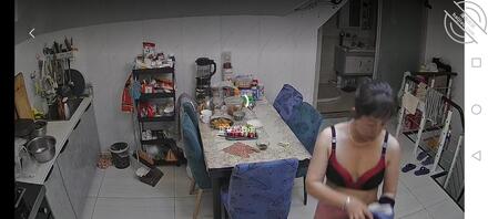 风骚丈母娘，明知我能看监控还会脱光光