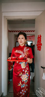 去年结婚 跟骚逼老妈的合照0