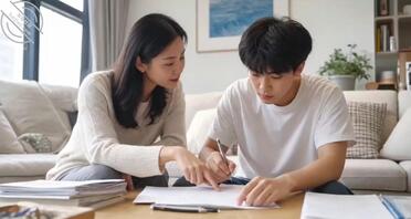 ai短剧妈妈陪儿子高考10