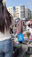 早集里的牛仔裤屁股1