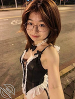 第二次露出大成功，被学长调成小狗后暴操