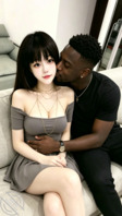 监控下母狗张欢被黑人套弄调教，被无套内射0