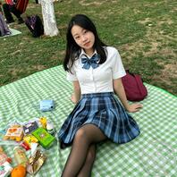 黑丝JK小女友