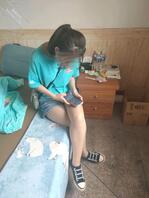 熊九东首部原创作品,几千块钱拿下还在上学的小侄女,刚射完又接着干0