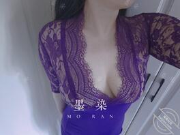 紫色蕾丝包臀裙0