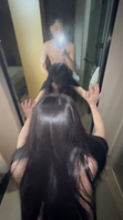 落地镜面前艹女友(有完整版)