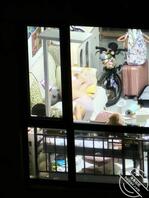 邻居好骚啊穿着内裤躺沙发上，屁股真大啊