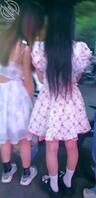 白袜街拍 学生妹 短裙