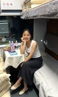 中秋坐火车回老家