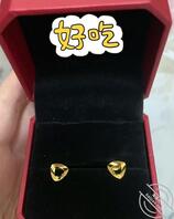 14 下血本了兄弟们 给侄女买了金耳环金项链1