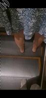 蓝色长裙少妇2