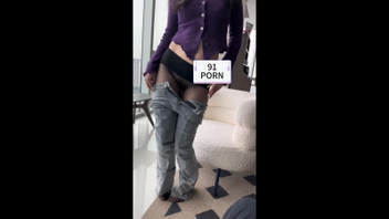 约操紫色韵味少妇果然紫色最有味道