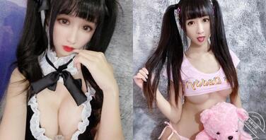 大眼萌妹「阿乃」长得甜美还会跳舞！超火辣「爆乳福利」大放送