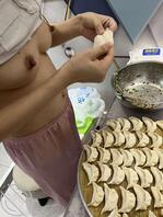吃完饺子操舅妈0