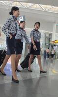 长水机场空姐