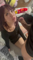 这种清纯懵懂脸的女人最反差了！细心服侍男友肉棒，可惜操得太温柔不给力
