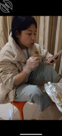 1米4小个子渣精女大女友，配上生活照，我最爱的女人被人看光太刺激了0