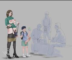 绿母，求野爹狠狠辱骂我妈2