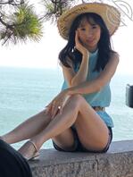 青岛小麦岛走光2
