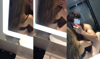 镜子前的做爱