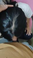 女儿中午吃完饭不午休，给我操1