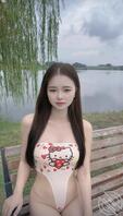 12.和儿媳妇的性爱生活,大早上带儿媳妇去公园拍性感泳装照片!2