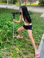 发一贴抓拍我姐的丑照，仙女也要吃喝拉撒也有丑的一面啊0