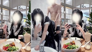 在公园卫生间后入制服母狗