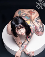私房纹身妹真漂亮我想舔她的每一处纹身