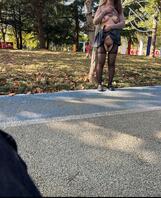 最新骚母狗人前露出，小伙眼都直了，射屏返图送原味，另寻胶南老头，母狗喜欢