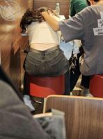 石家庄万达大屁股女友