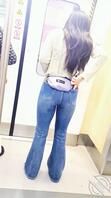 发现一个紧身牛仔裤，标准圆润0