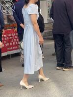 （102）农村集市上遇见的高跟美少妇 让人眼前一亮0