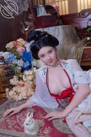 【申精】给大奶子女模特年年拍摄的大尺度写真空姐84P1