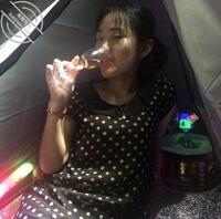 这样的裙子喝完酒在海边帐篷里好下手