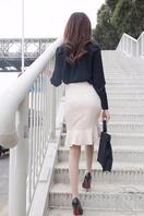 女神降临：口罩也遮挡不住她的美1